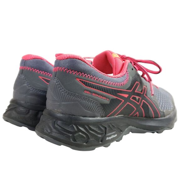 Asics Gel-Sonoma-4 Womens Size 9 Trail Running Shoes Gray & Pink - Picture 3 of 9